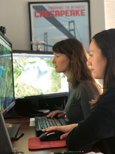 GIS staff at Chesapeake Conservancy